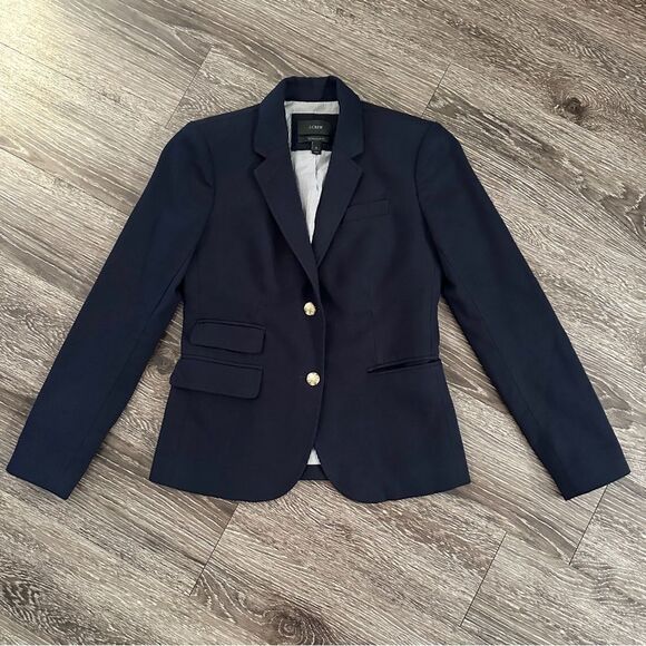 J. Crew Schoolboy Blazer in Navy - Picture 1 of 7